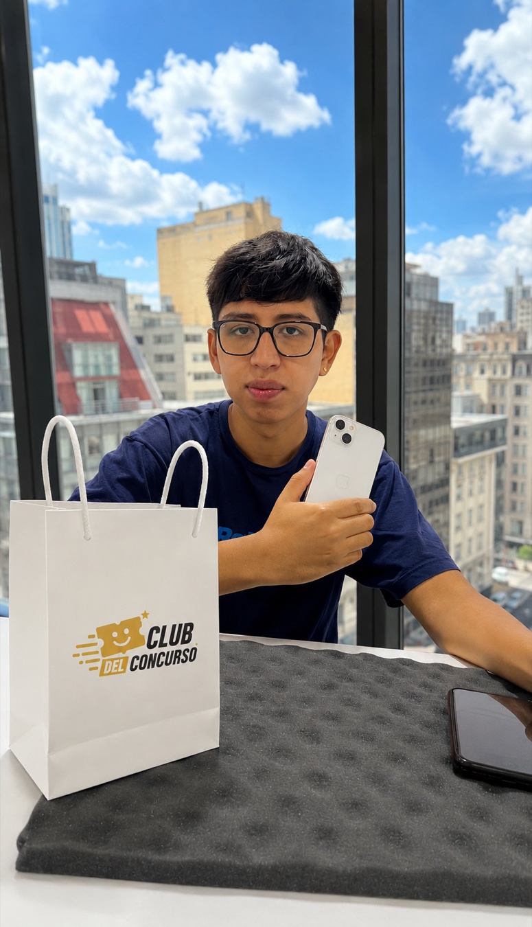 Joaquín V. se ganó un iPhone 14 el 23 de febrero