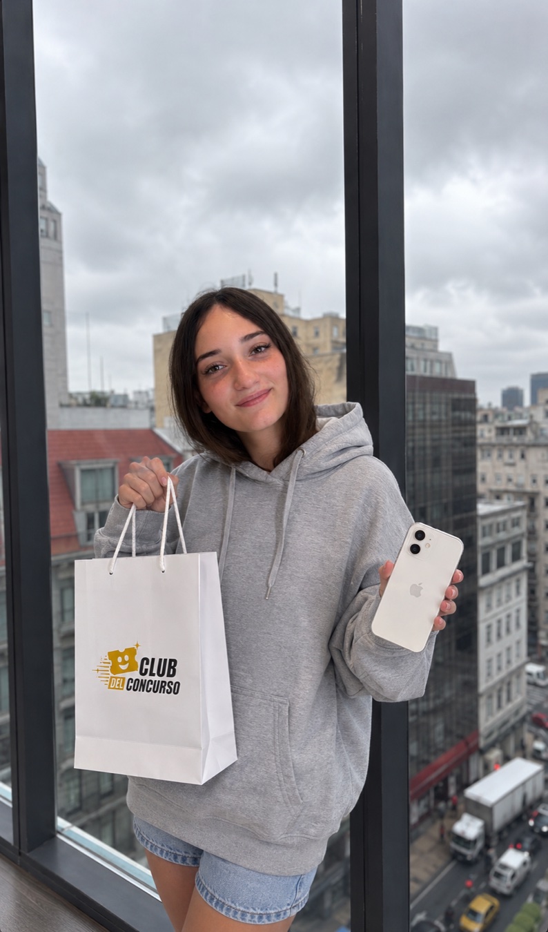 Mayra G. se ganó un iPhone 12 el 20 de marzo